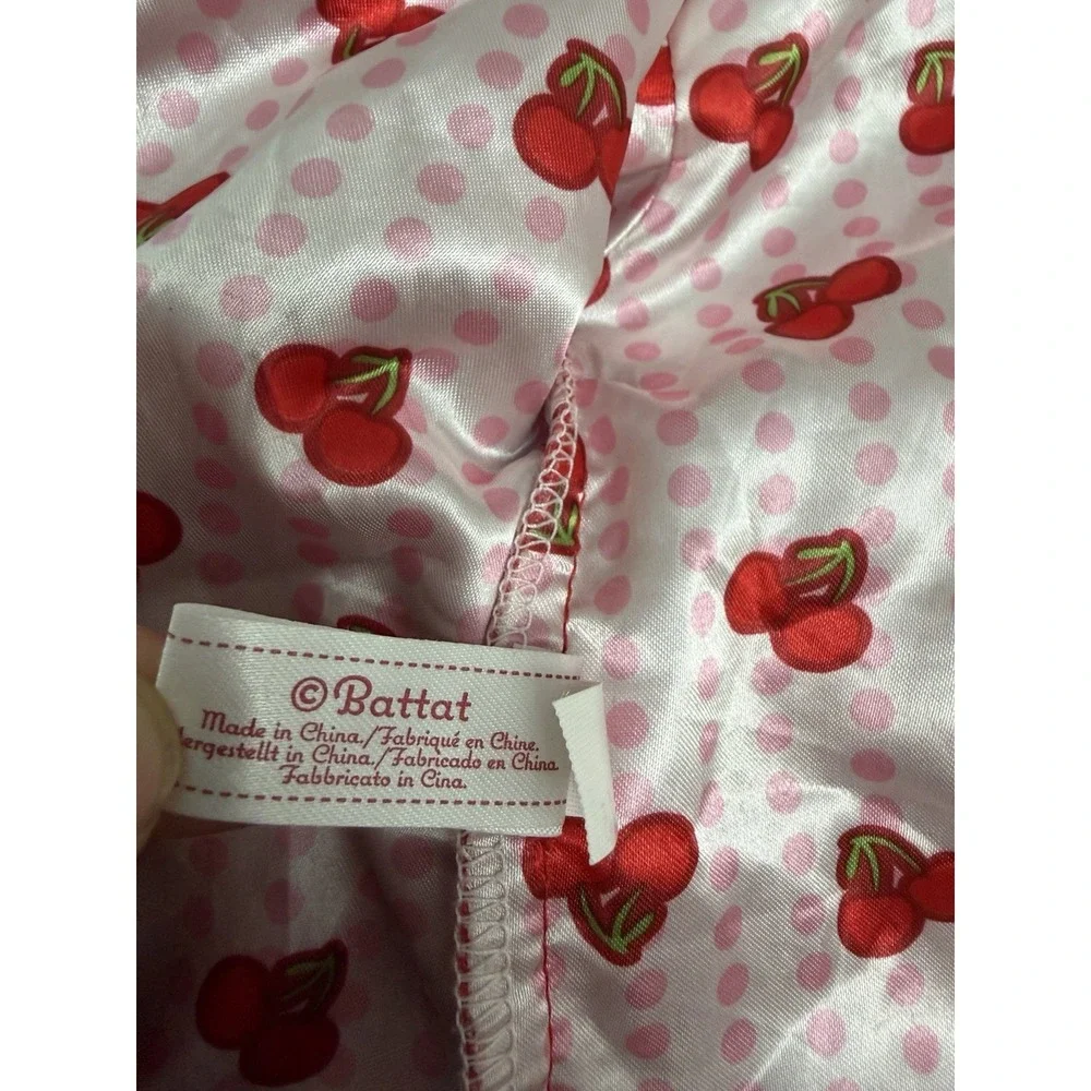og dolls cherry robe red hooded Clothing Battat Our Generation